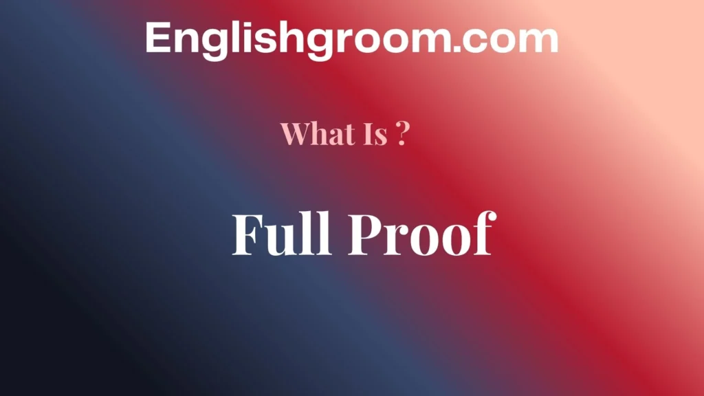 Full Proof