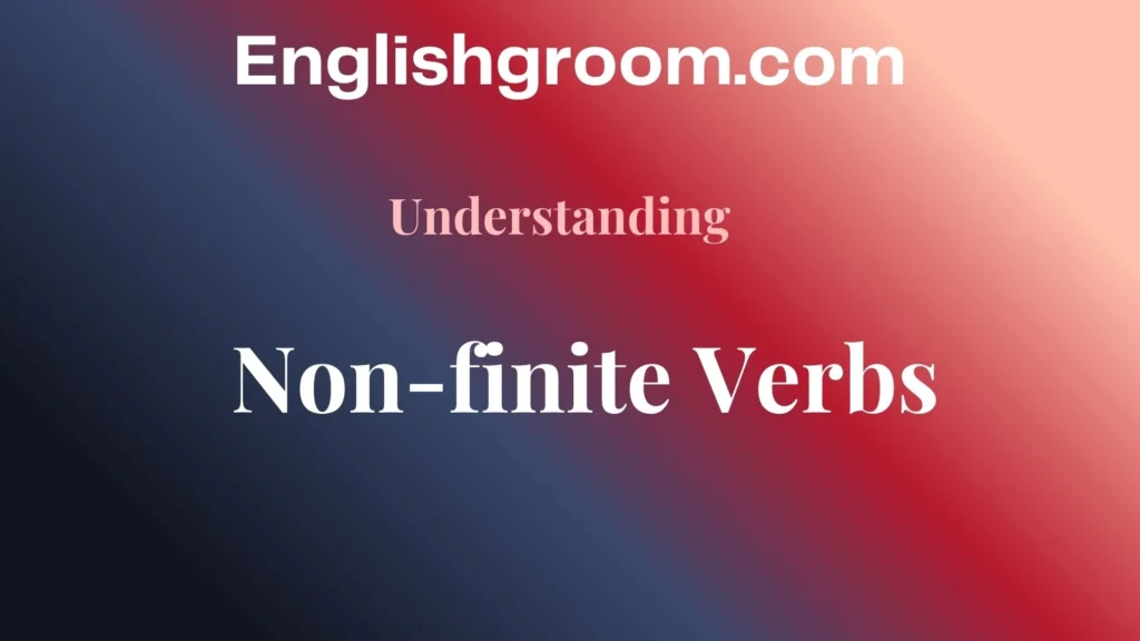 Non-finite Verbs