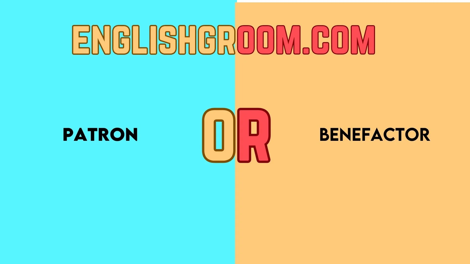 Patron vs Benefactor