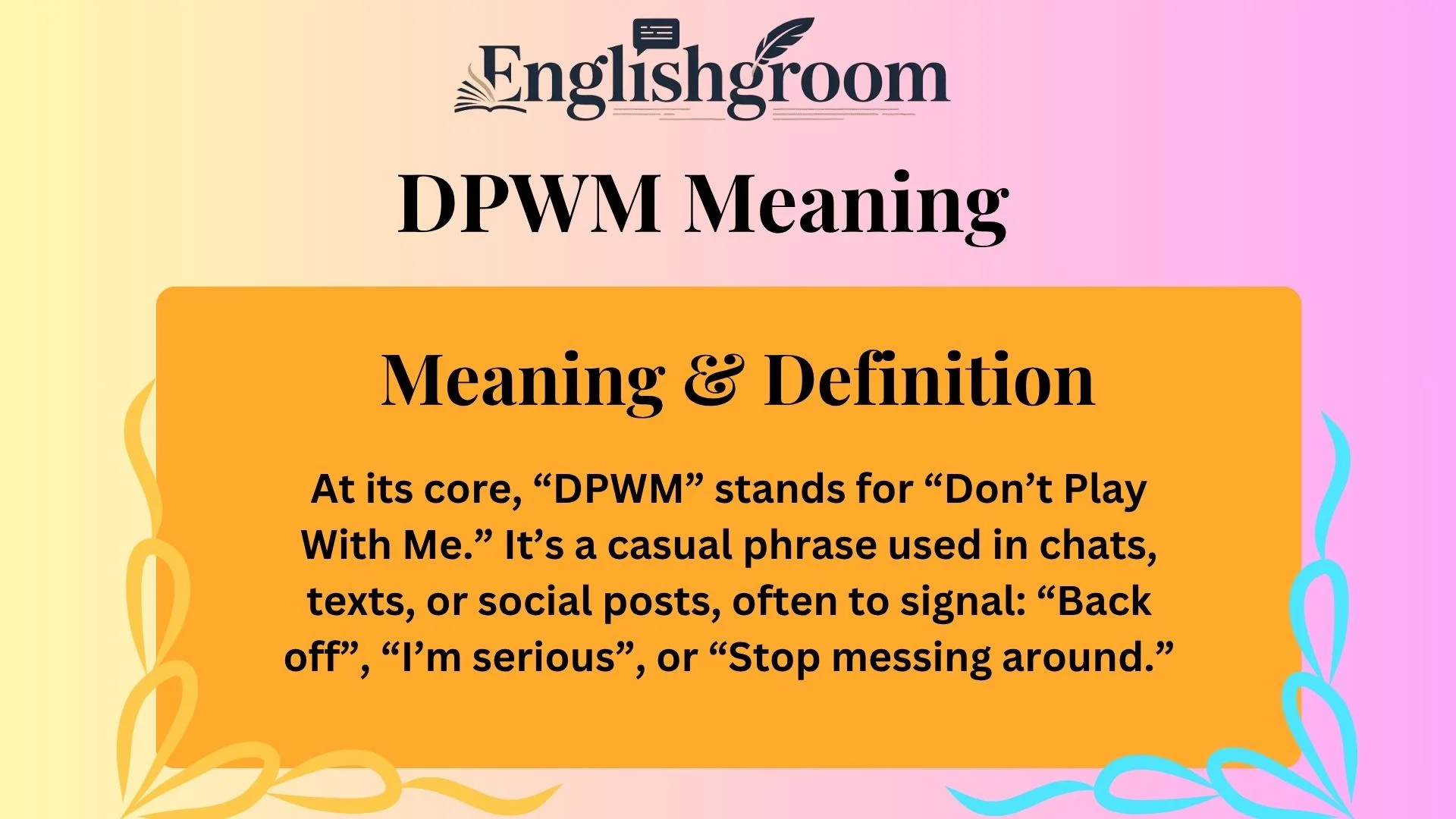 DPWM Meaning & Definition