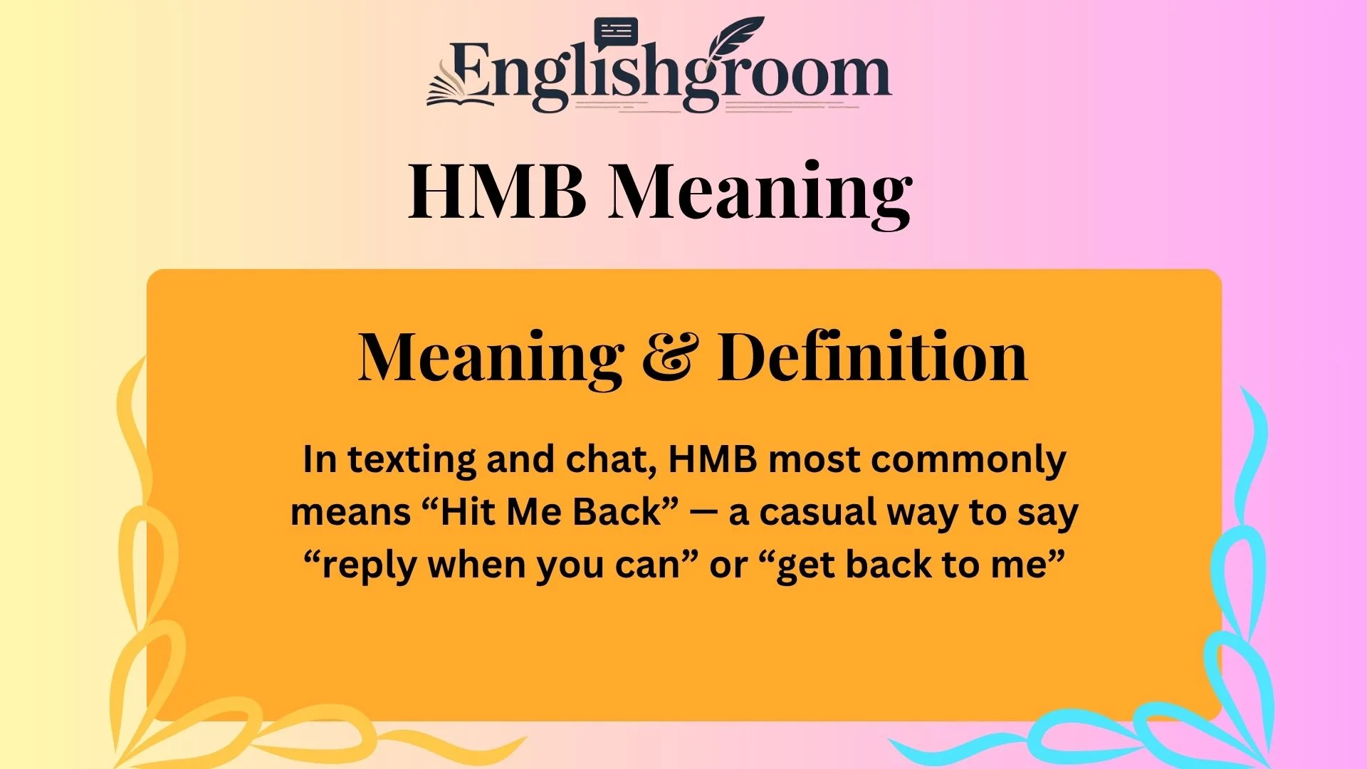 HMB Meaning