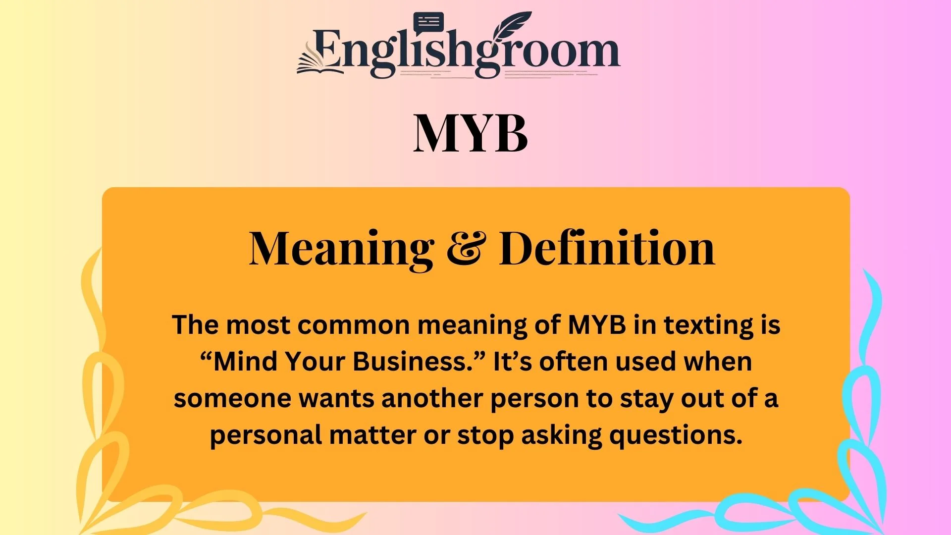 Meaning & Definition of “MYB”