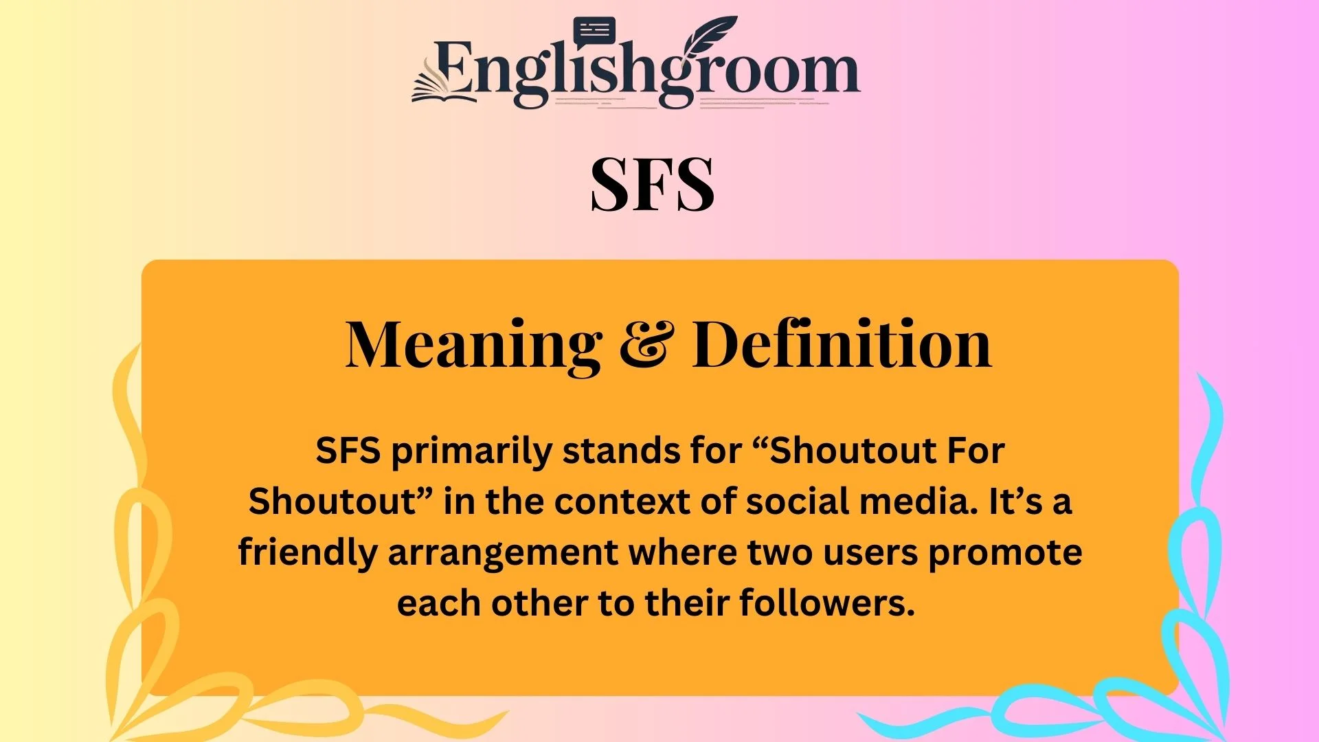 SFS Meaning in Text 
