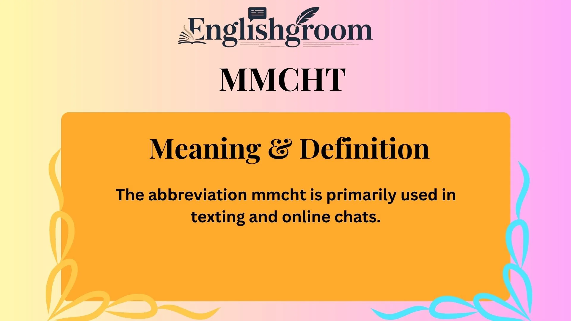 Meaning & Definition of MMCHT