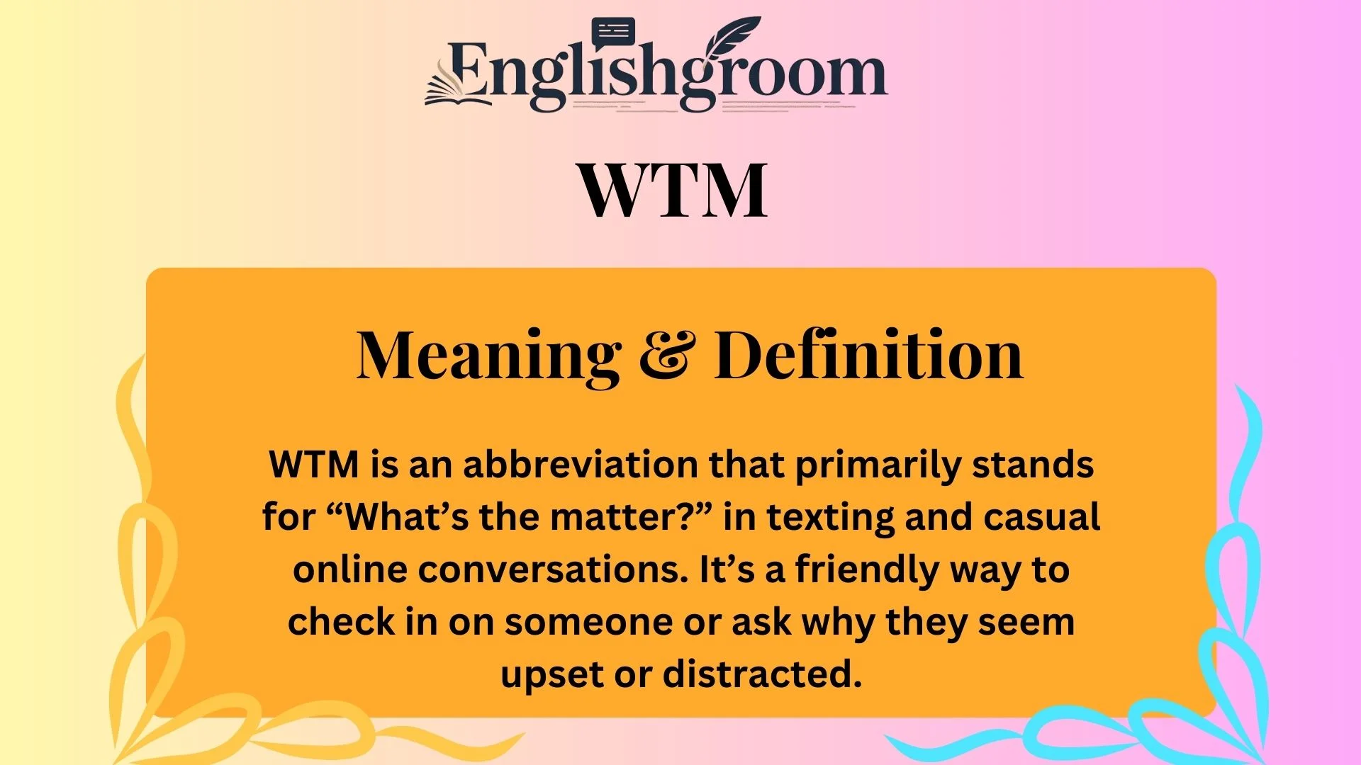 Meaning & Definition of WTM