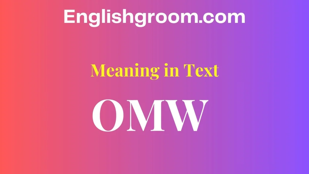 OMW Meaning in Text