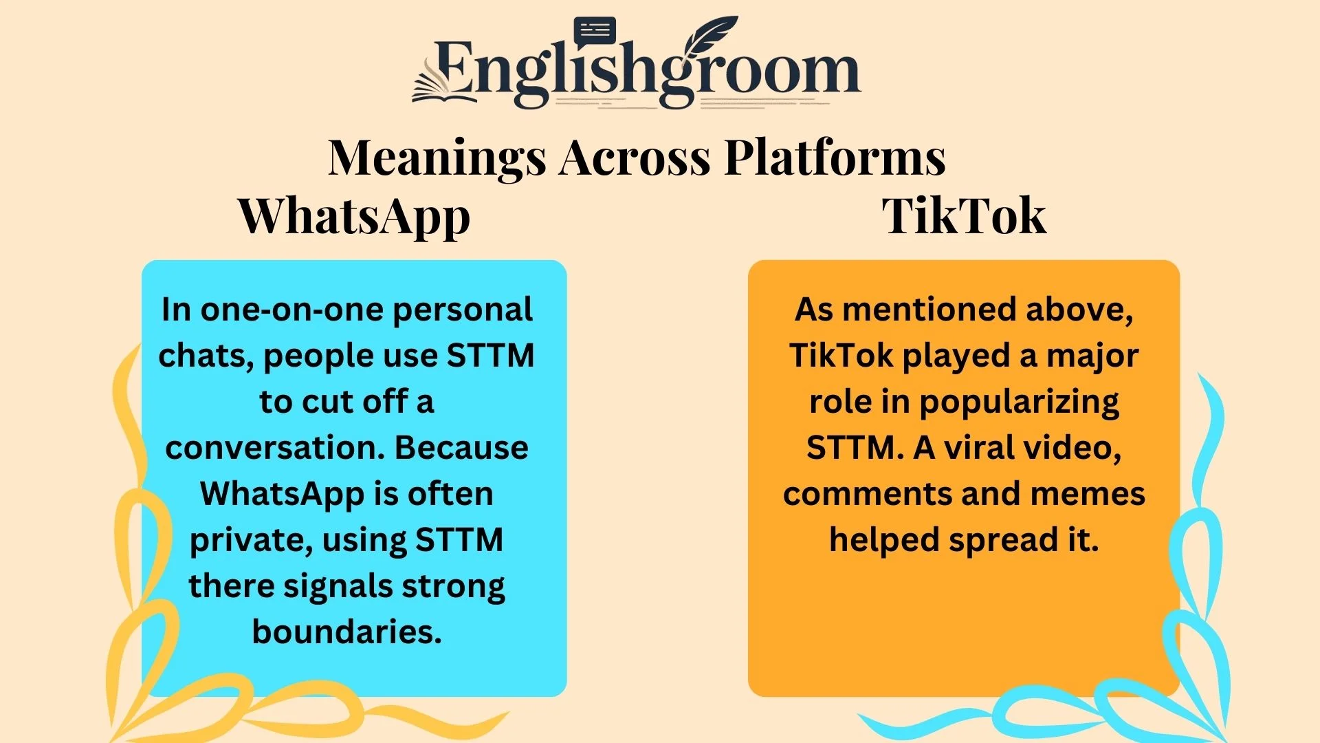 STTM Meanings Across Platforms