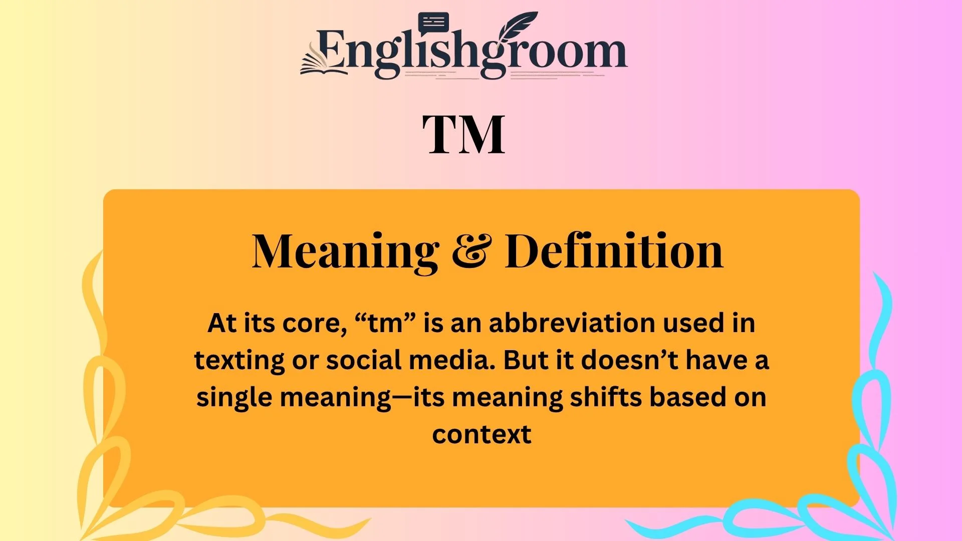 TM Meaning & Definition