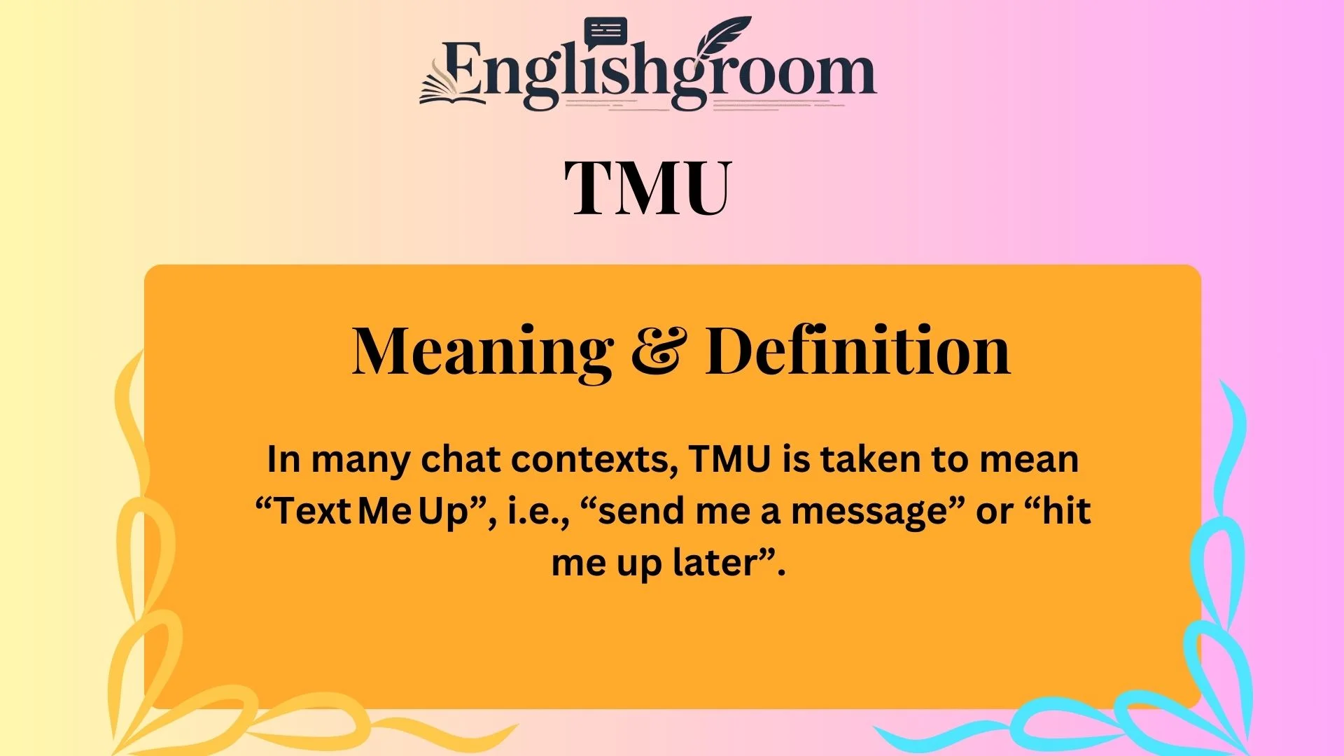 TMU Meaning & Definition