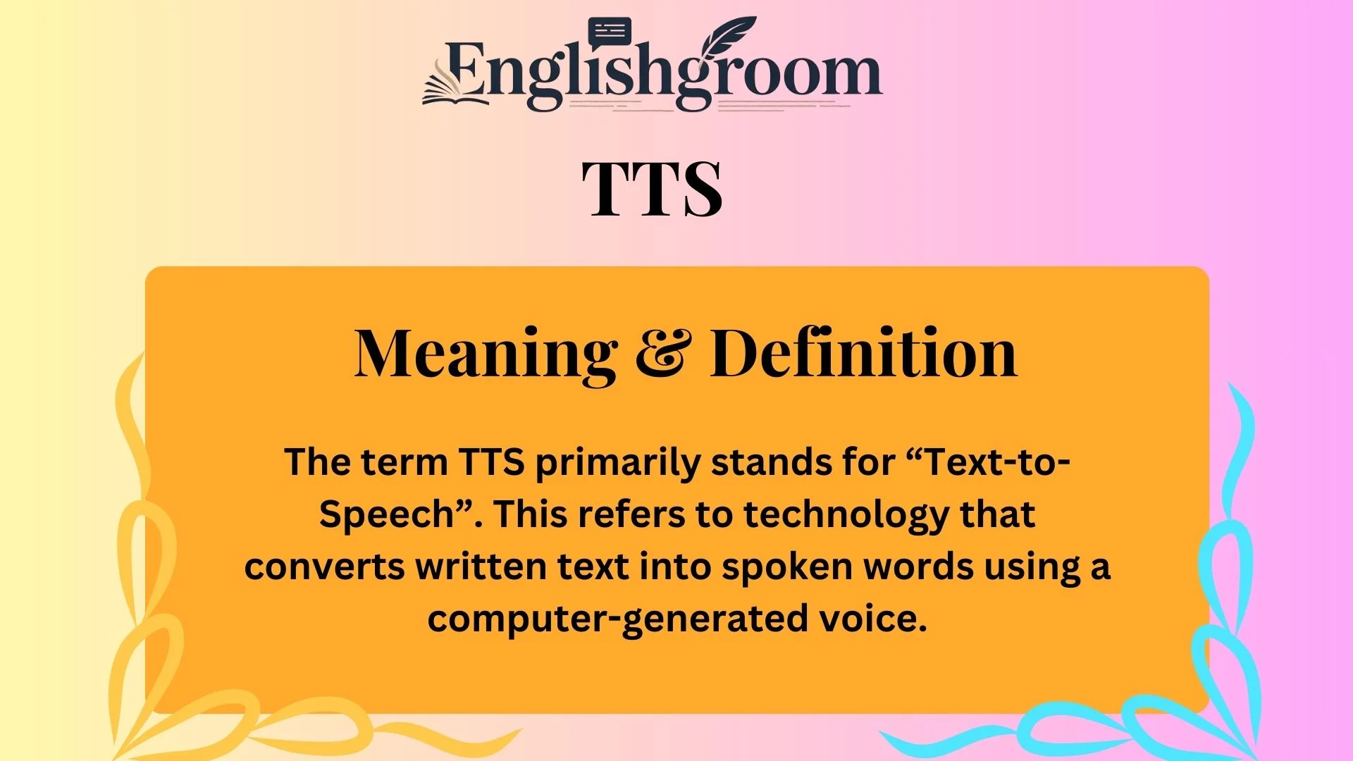 TTS Meaning & Definition