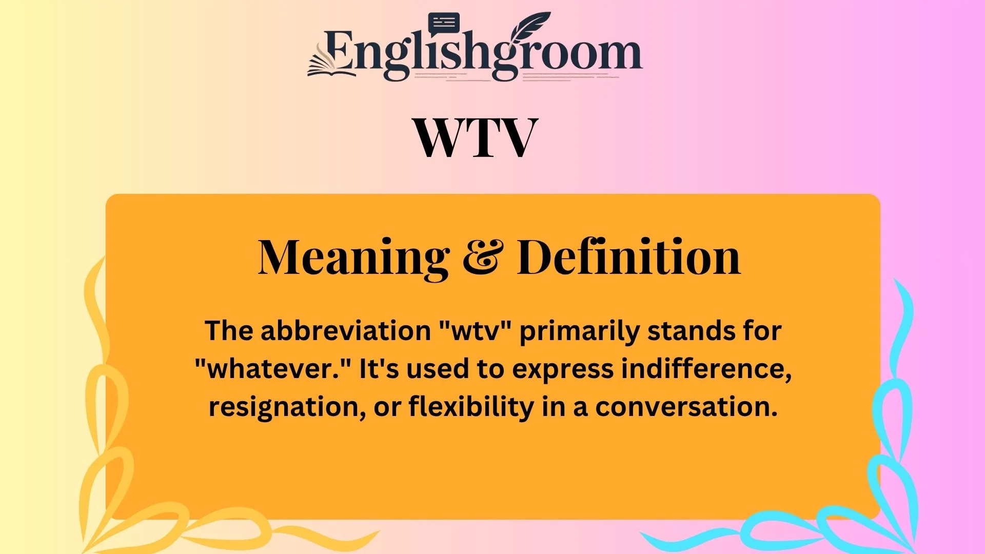 WTV Meaning & Definition