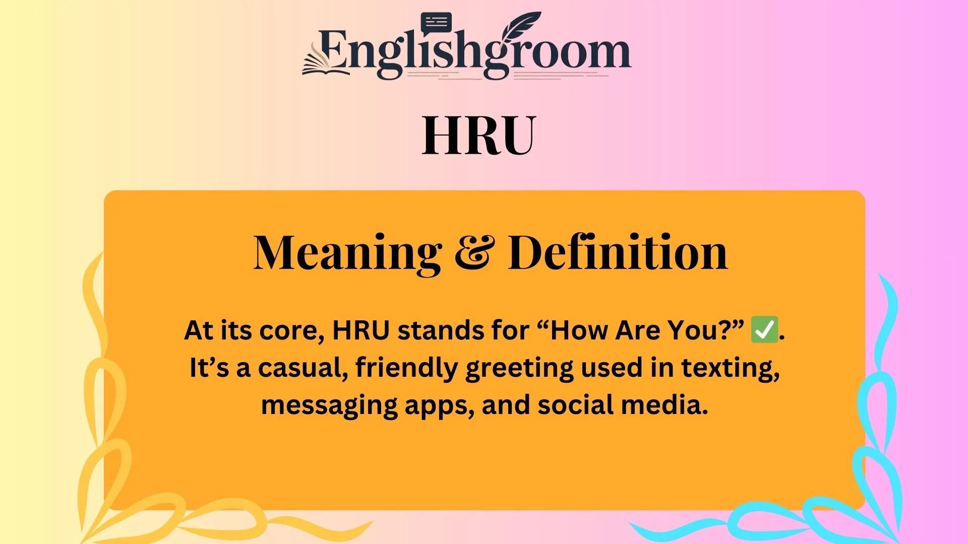 HRU Meaning &amp; Definition