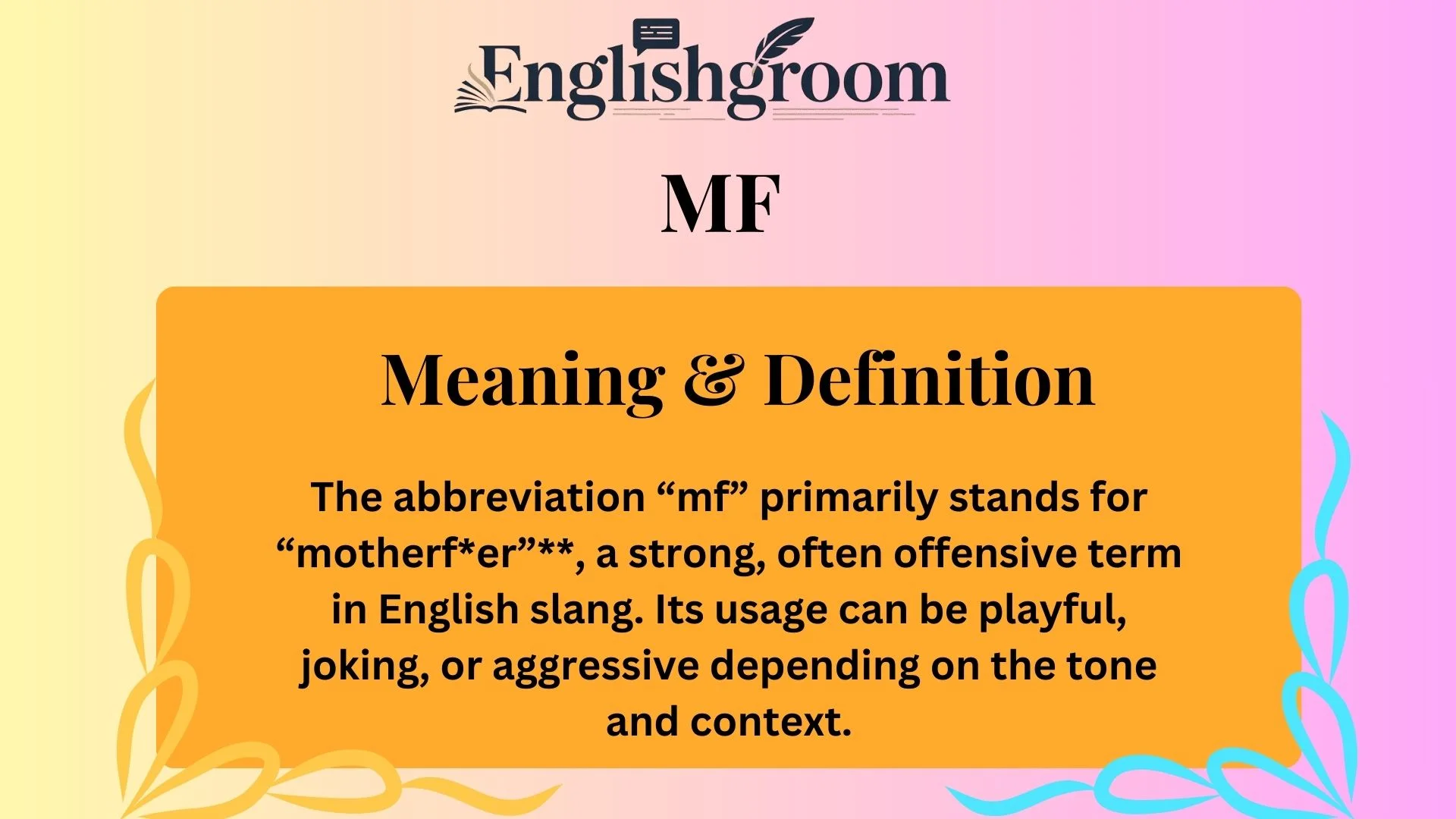 MF Meaning &amp; Definition