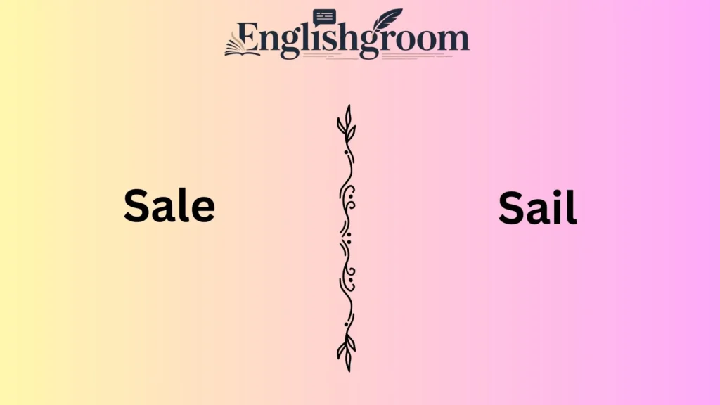 Sale vs Sail